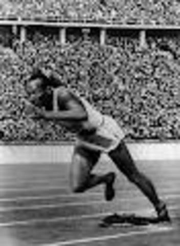 Jesse Owens Wins Gold in the Nazi Olympics