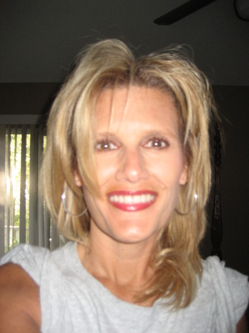 My mom on her birthday