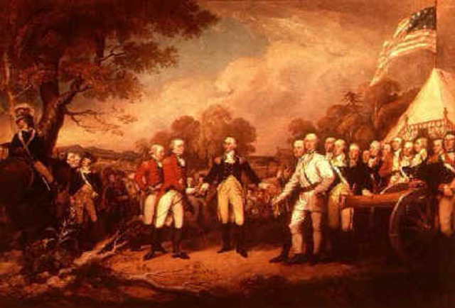 British surrendered at Saratoga