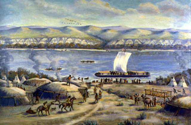 Lewis and Clark arrive home safely