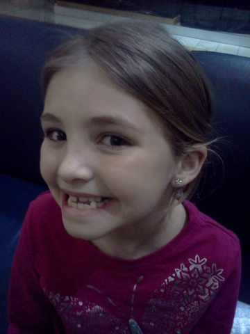 I got my ears pierced.