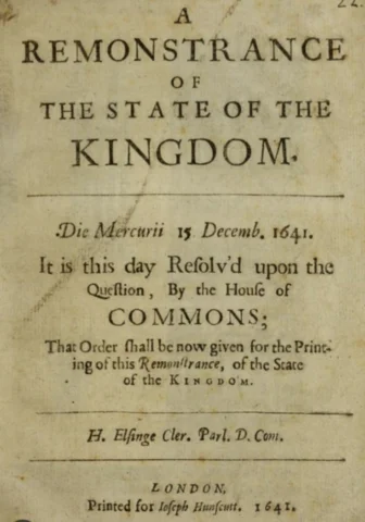 The Grand Remonstrance