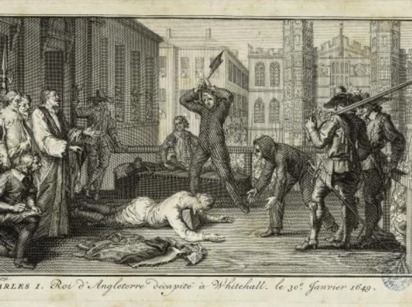 The execution of Charles I