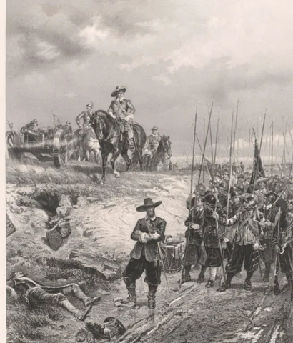 Cromwell's victory over the Scottish army