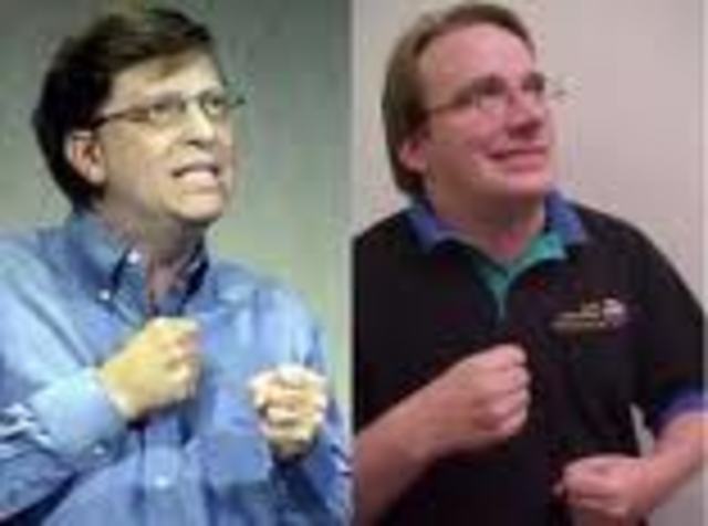 Rivalidad entre MICROSOFT y LINUX