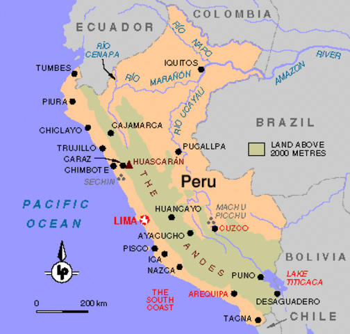 Short-term effects of Peru's Independence
