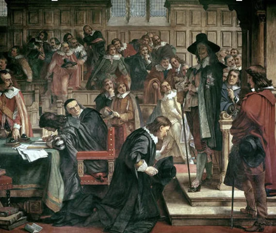 Charles I attempted to arrest the 5 MPs
