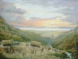 Mormons arrived in Utah's Great Salt Lake Valley