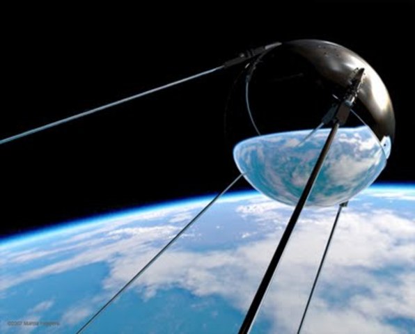 First Satellite in Space (Sputnik)