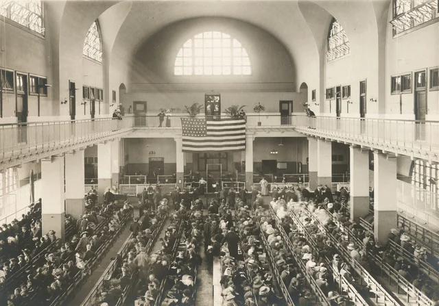 Ellis Island Opens to Process Immigrants