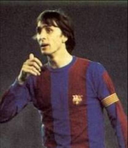 Johann Cruyff signed