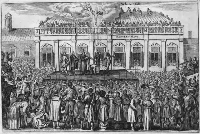 King Charles I execution