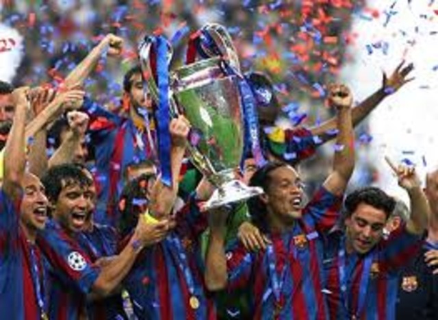Barca wins Champions League
