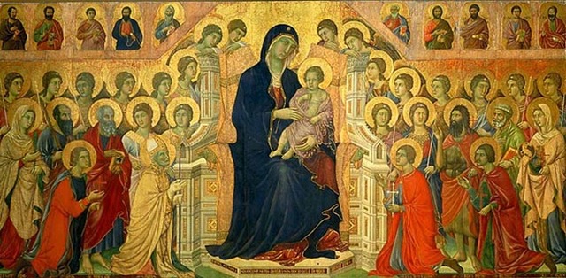 Virgin and Child Enthroned with Saints