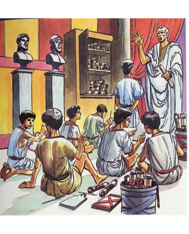 Primer escuela en Roma