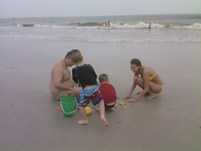 Great Beach Day with Big Sister Alexis