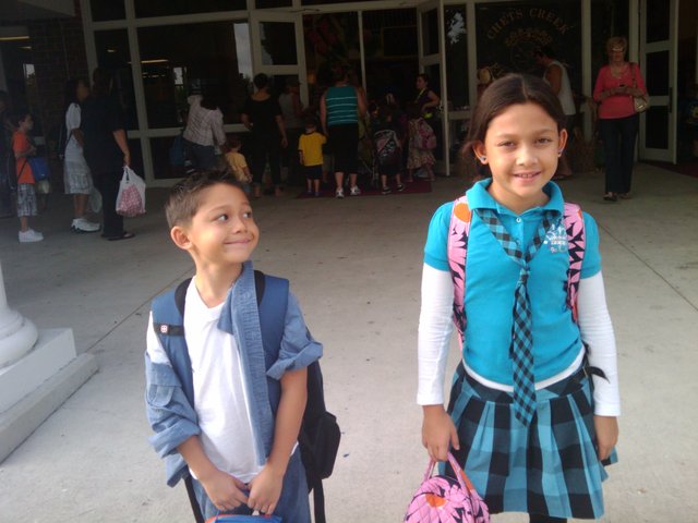 My 1st day at Chet's Creek Elementary