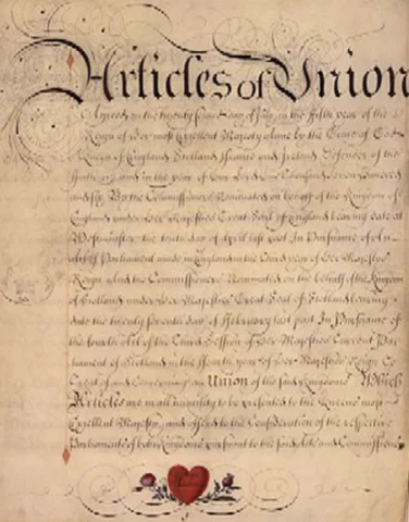 Act of Union between England and Scotland
