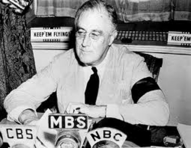 Declaration of War on Japan: FDR