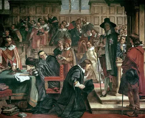 Charles I enters the English House of Commons.