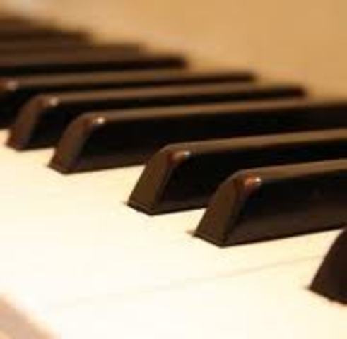 Started Taking Piano Lessons from Mrs. Loper