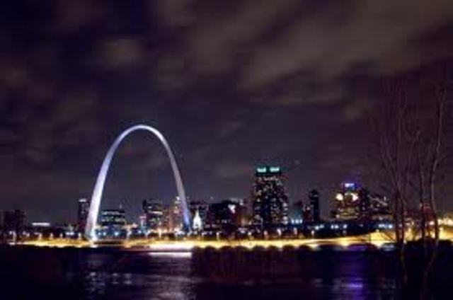 Visiting St. Louis!