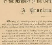 Emancipation Proclamation