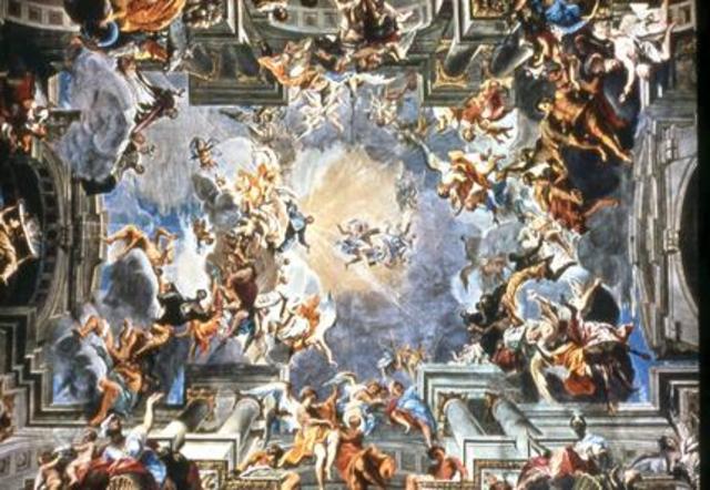 Fra Andrea Pozzo, Glorification of Saint Ignatius (Southern Baroque)