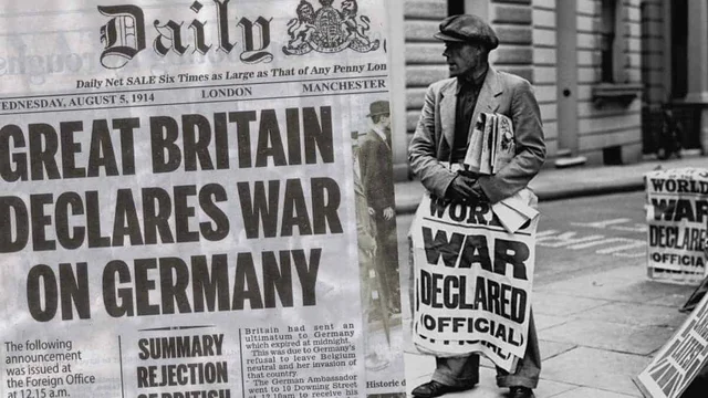 Great Britain Declares War
