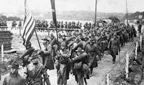 American Troops Land in France