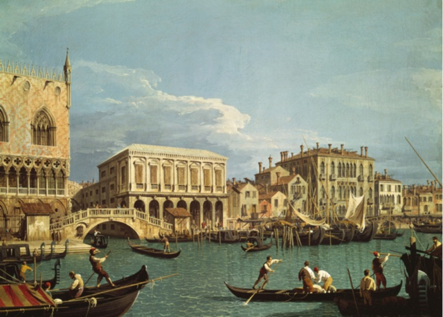 Antonio Canaletto, Riva degli Schiavoni (Neoclassicism)