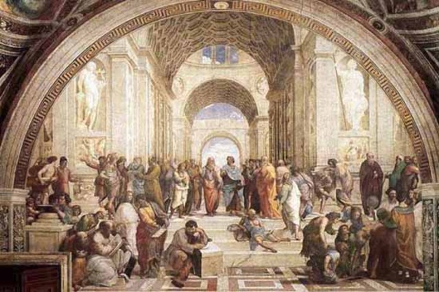 Raphael, Philosophy (The School of Athens) (High Renaissance)