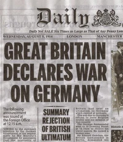 UK war vs Germany