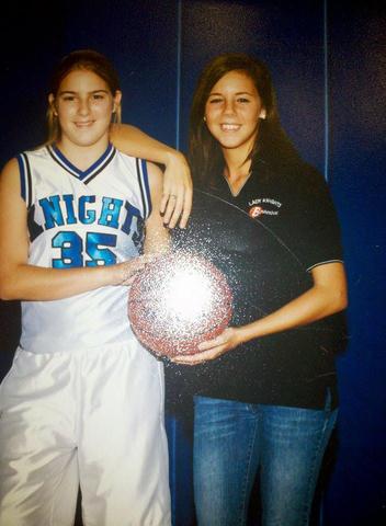 Coached my little sisters basketball team