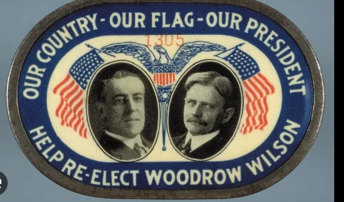 Woodrow Wilson Reelected