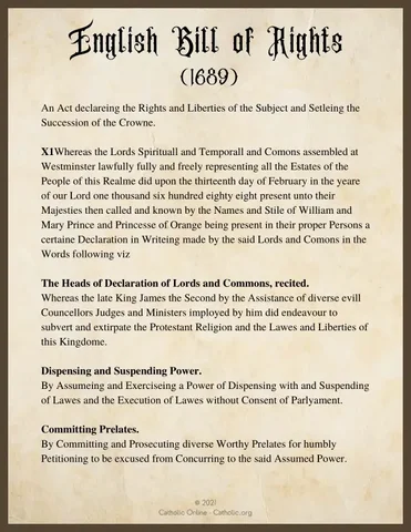 The bill of rights