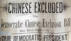 Chinese Exclusion Act of 1882