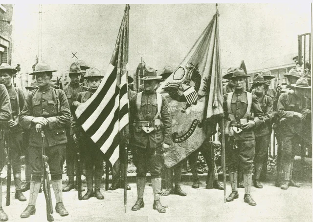 The United States declares war on Germany.