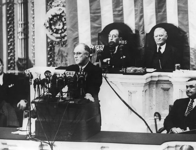 The United States declared neutrality.