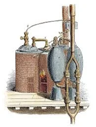 The Creation of the First Steam Engine