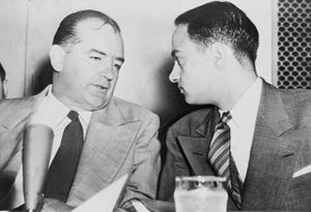 Joseph McCarthy's witch hunt