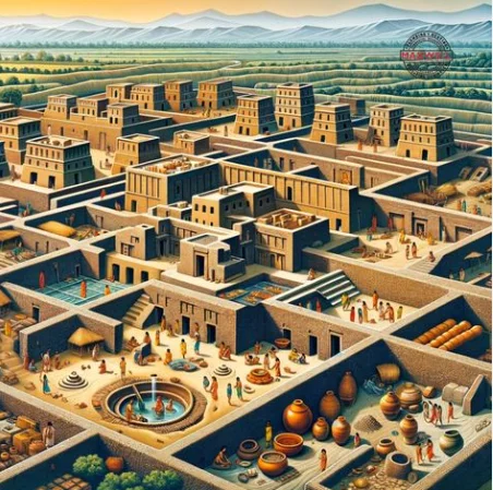 The beginning of the Indus River Civilization