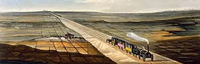 First Railroad is Built In Britain