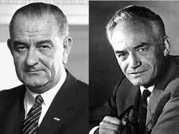 Lyndon B. Johnson defeats Barry Goldwater