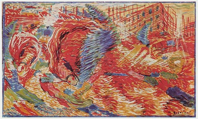 Umberto Boccioni - The City Rises