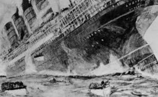 sinking of Lusitania