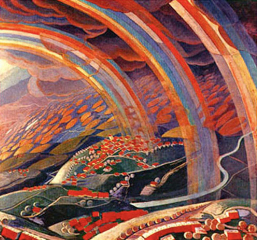 The Miracle of Light While Flying - Gerardo Dottori