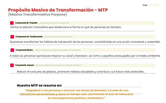 Propósito Masivo de transformación