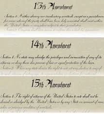 Reconstruction Amendments