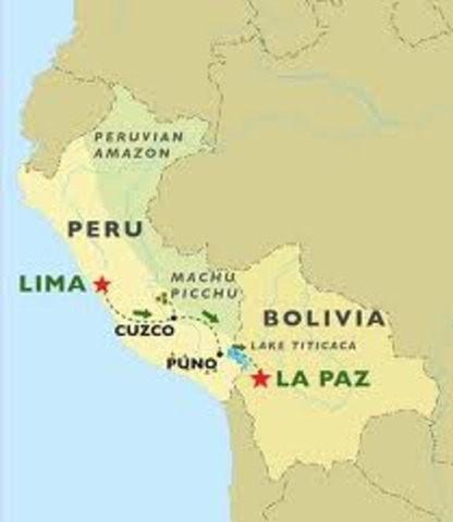 Upper and Lower Peru split